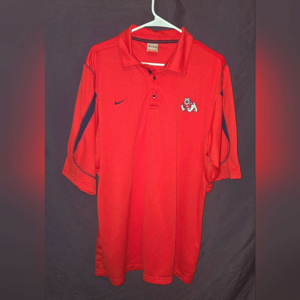 Nike Golf Men's Dri-Fit Polo Shirt XL Fresno State